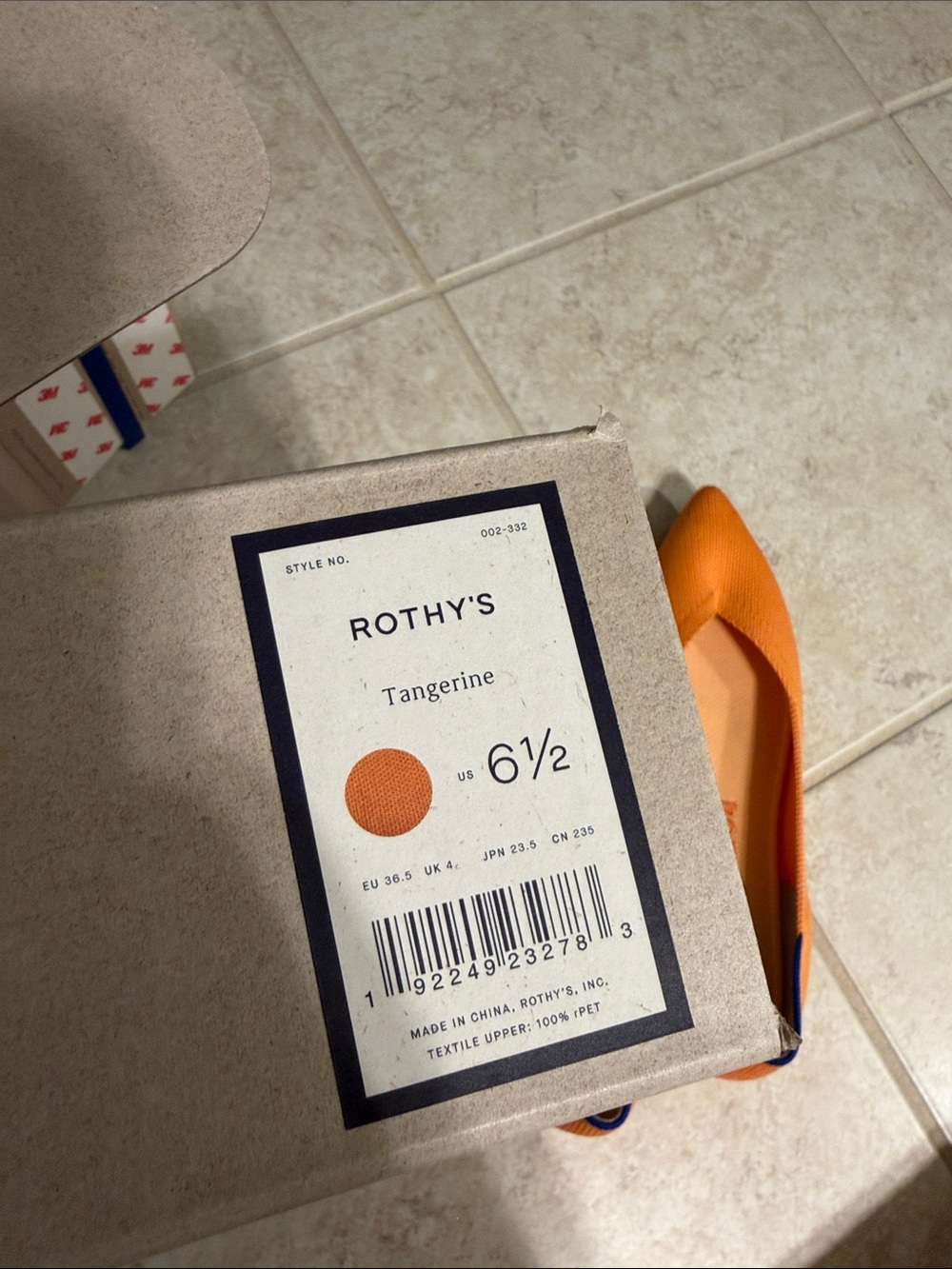 Rothy's women point flat shoe - Picture 5 of 5